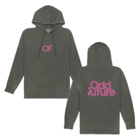 Checker Pullover Hoodie - Black-Odd Future