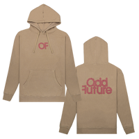 Checker Pullover Hoodie - Sandstone-Odd Future