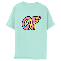 Donut Large Logo T-shirt - Mint-Odd Future