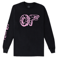 OF Graffiti Long Sleeve - Black-Odd Future