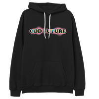 Spray Paint Stencil Pullover Hoodie - Black-Odd Future