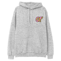 OF Classic Logo Pullover Hoodie - Heather Grey-Odd Future