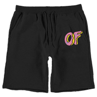 OF Classic Logo Fleece Shorts - Black-Odd Future