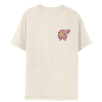 Dripping Logo Tee- Natural-Odd Future