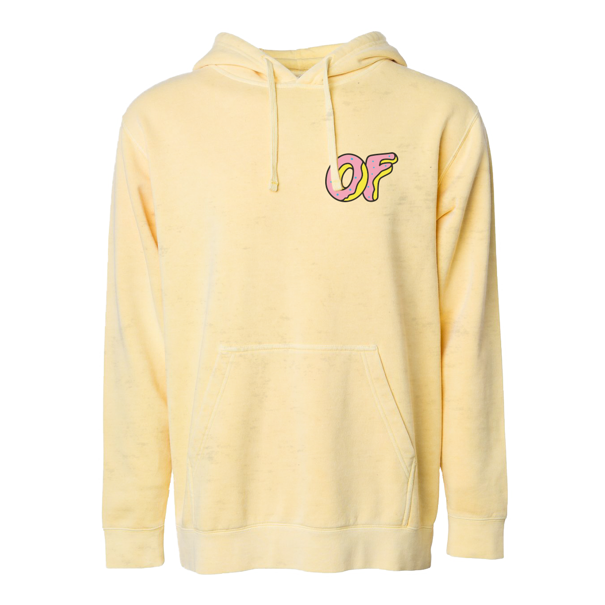 Classic Logo Hoodie - Yellow-Odd Future