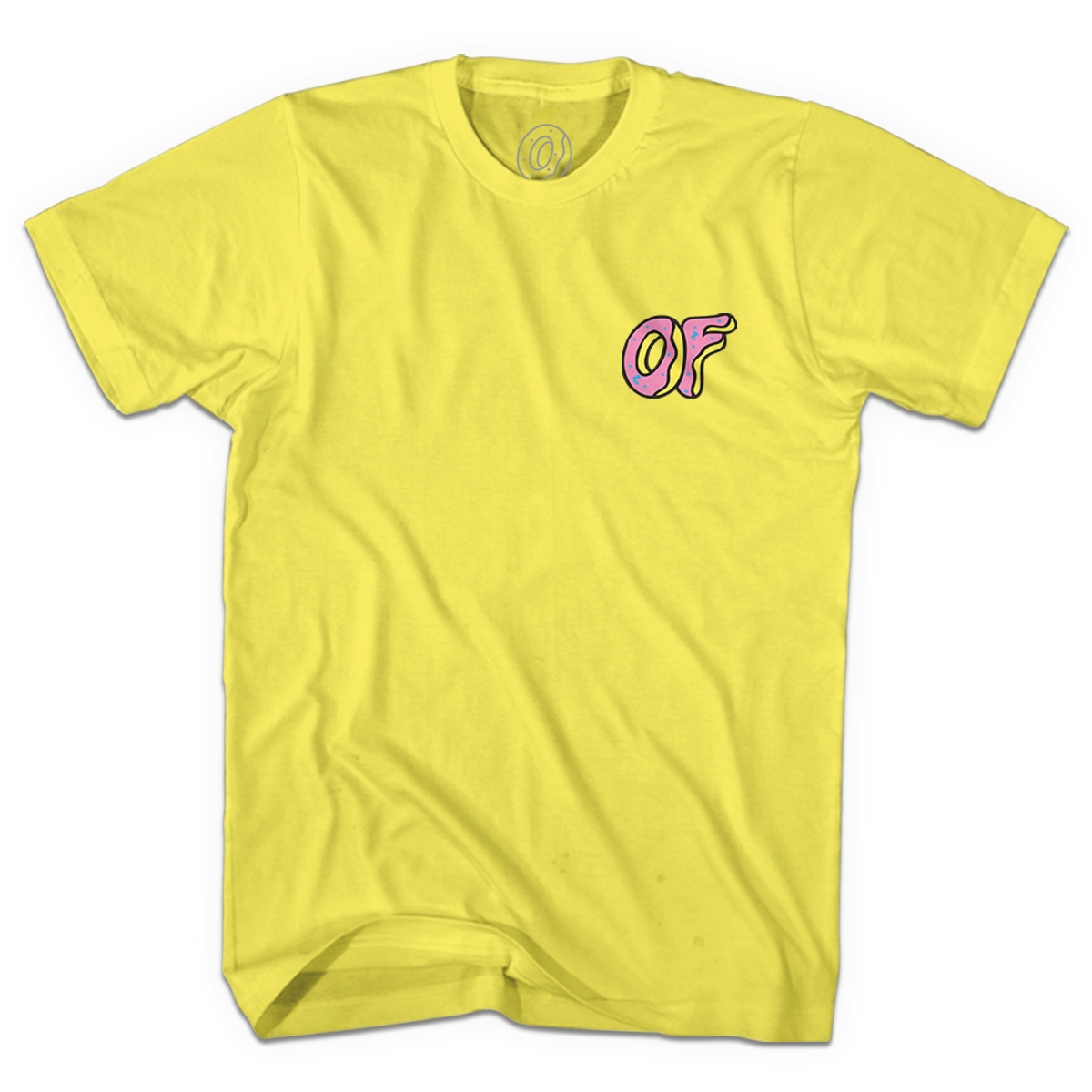 Classic Logo Tee - Yellow-Odd Future