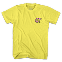 Classic Logo Tee - Yellow-Odd Future