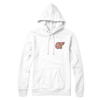 Classic Logo Hoodie - White-Odd Future