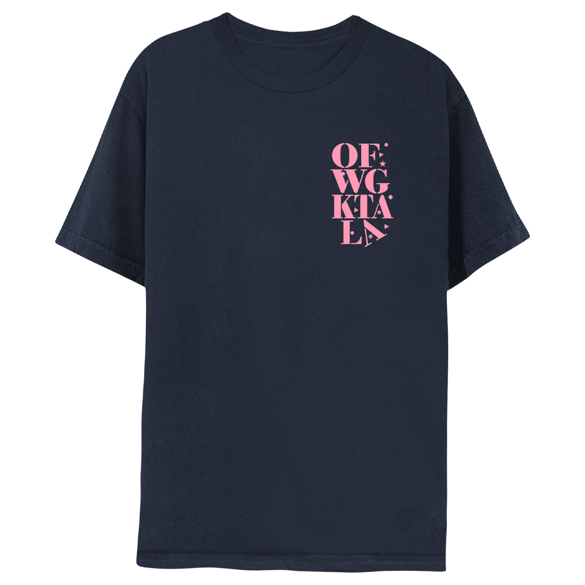 Stacked LA T-shirt - Navy-Odd Future