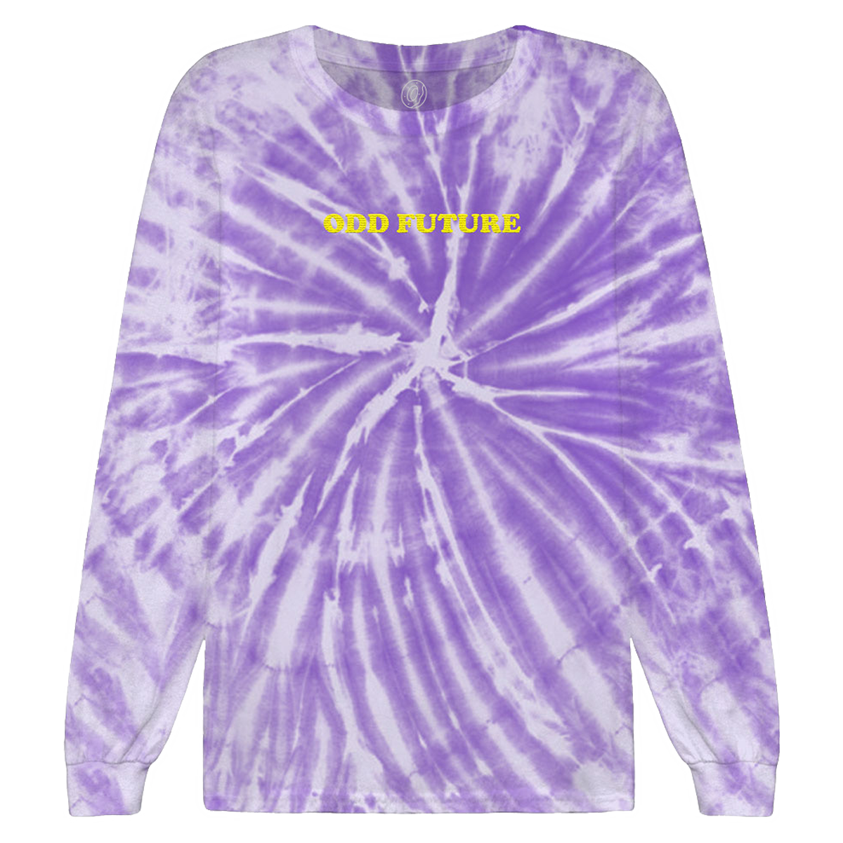 Basic Logo Longsleeve Shirt - Purple Tie Dye - Odd Future