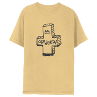 Crown T-shirt - Mustard-Odd Future