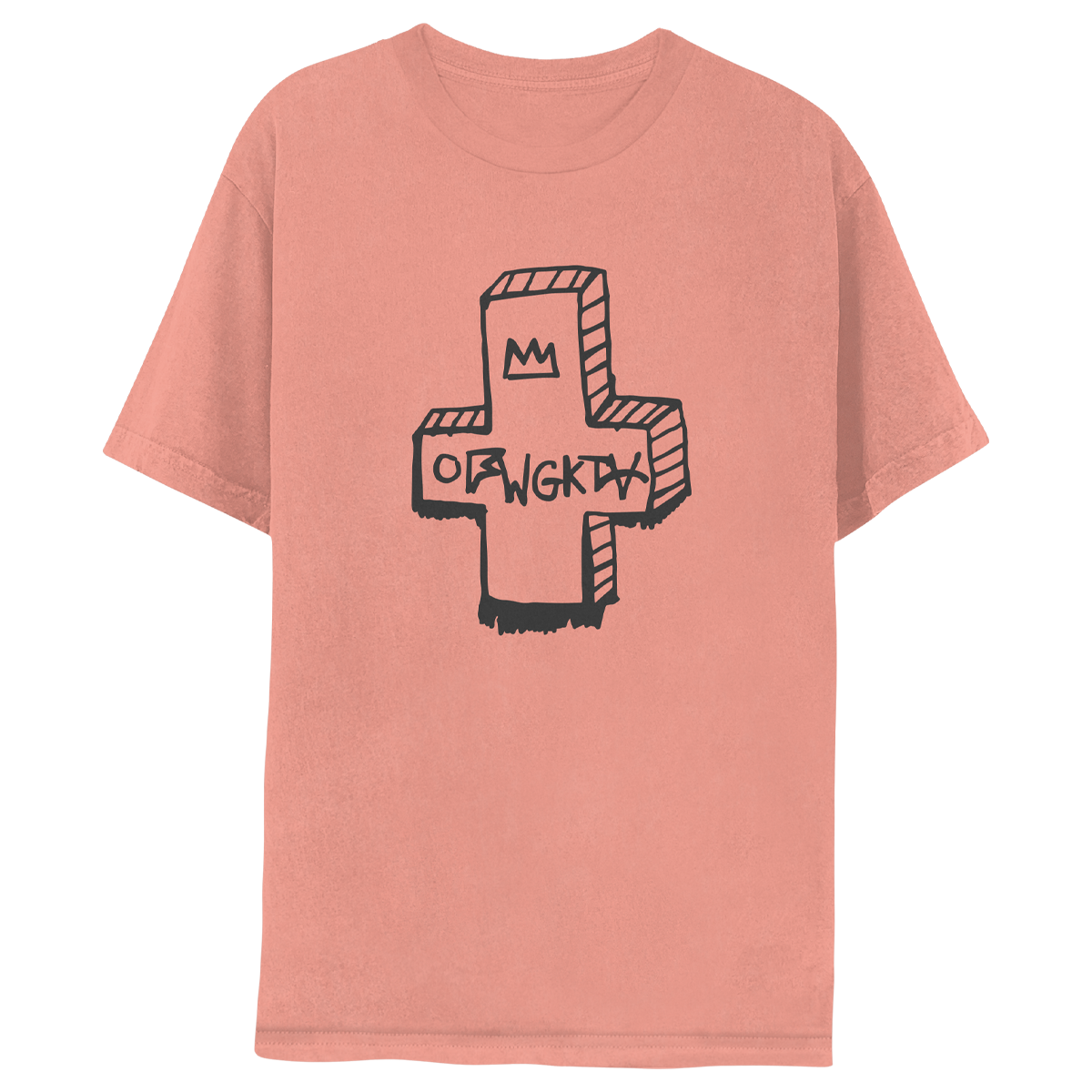 Crown T-shirt - Terracotta-Odd Future