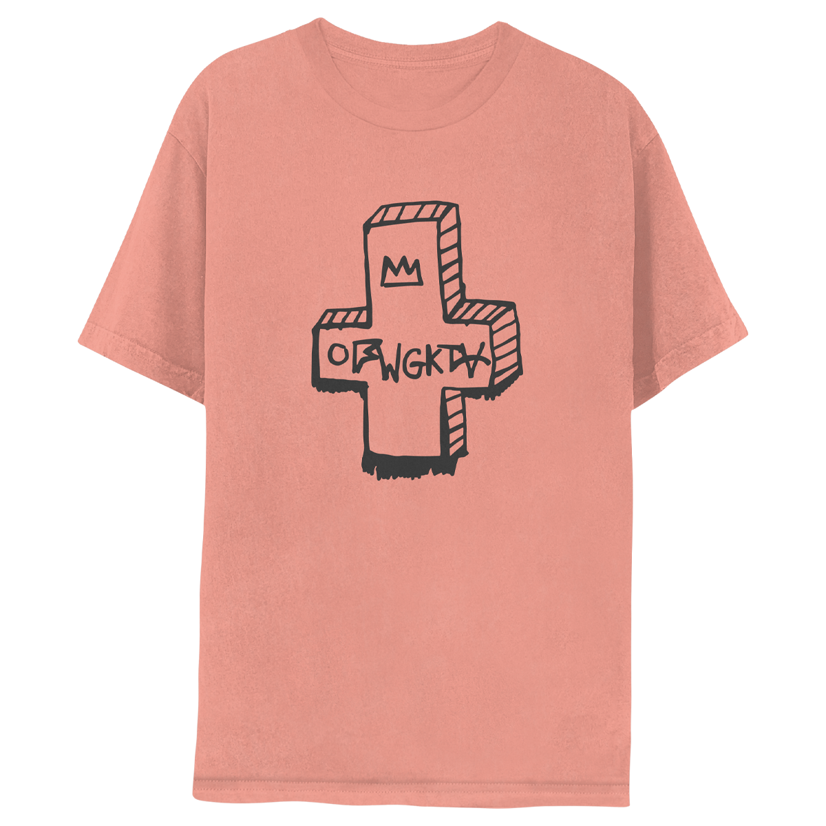 Crown T-shirt - Terracotta Crown T-shirt - Terracotta