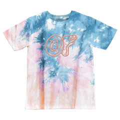 FUGA destroy damage design tie dye tee