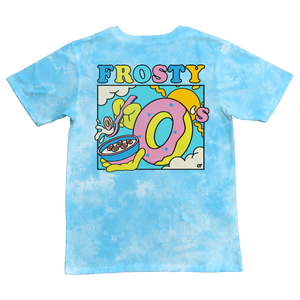 Frosty Cereal T-shirt - Turquoise Crystal Wash - Odd Future OFWGKTA