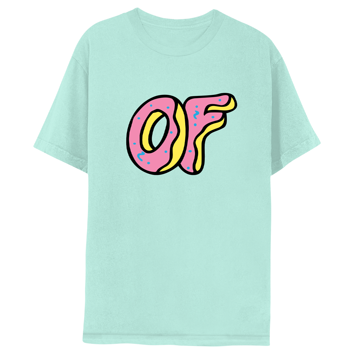 Donut Large Logo T-shirt - Mint-Odd Future