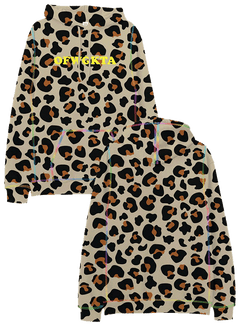 Odd future top leopard hoodie