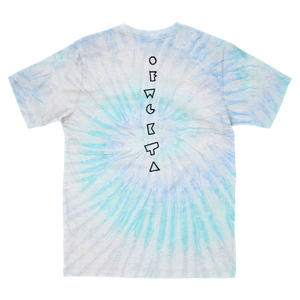 Meow T-shirt Blue Ice Tie Dye-Odd Future