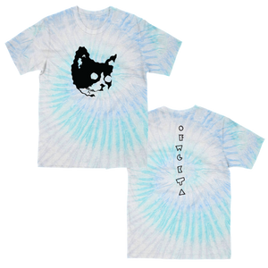 Meow T-shirt Blue Ice Tie Dye-Odd Future