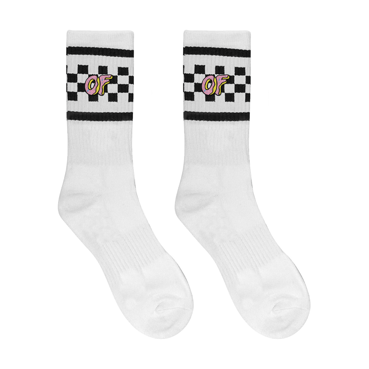 OF Donut Socks Checkerboard Odd Future OFWGKTA