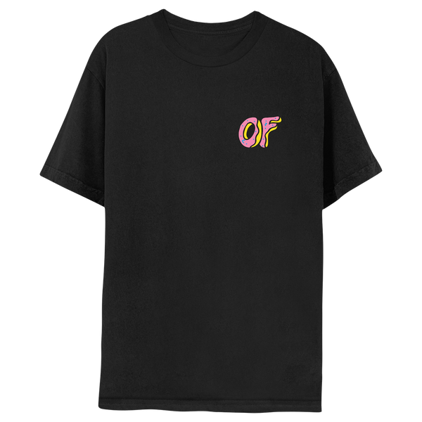 ODD ONE OUT☆TWO TONE LOGO T-SHIRTS ODF107792EssLogoTeeBlkfront_60