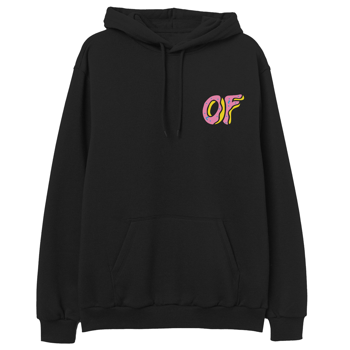 OF Classic Logo Pullover Hoodie - Black-Odd Future