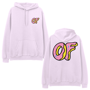 OF Classic Logo Pullover Hoodie - Pink-Odd Future