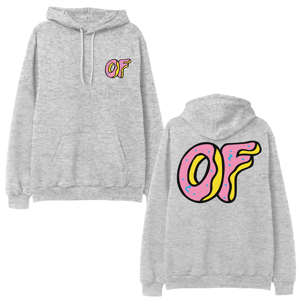 OF Classic Logo Pullover Hoodie - Heather Grey