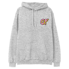 OF Classic Logo Pullover Hoodie - Heather Grey - Odd Future OFWGKTA