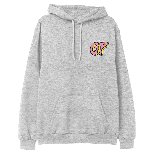 OF Classic Logo Pullover Hoodie Heather Grey Odd Future OFWGKTA