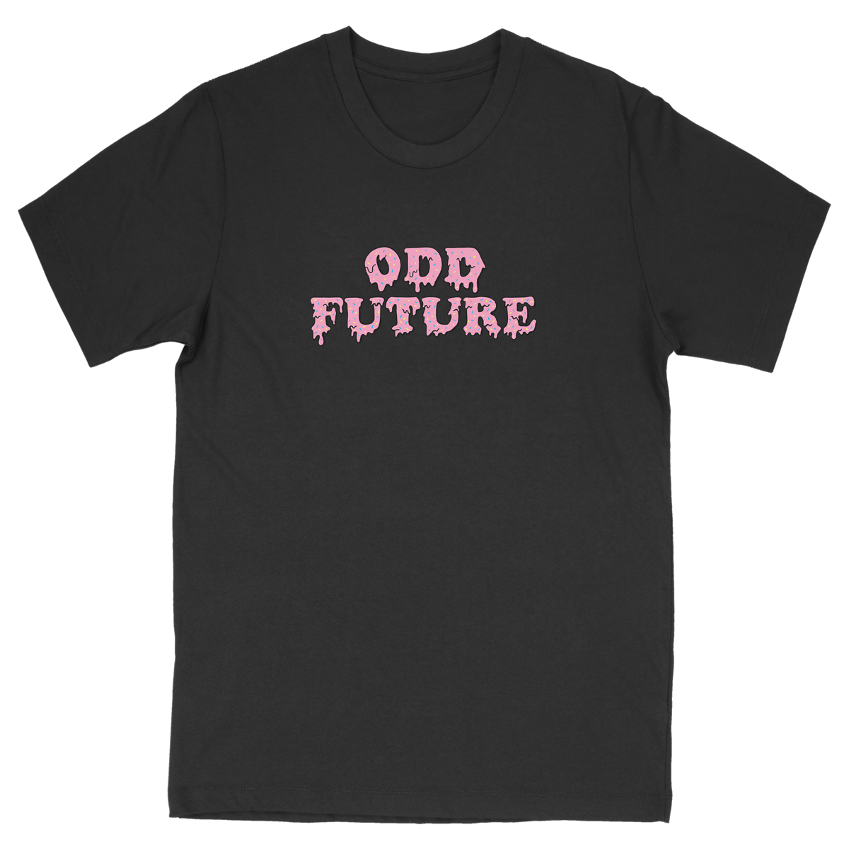Drip Logo T-shirt - Black-Odd Future