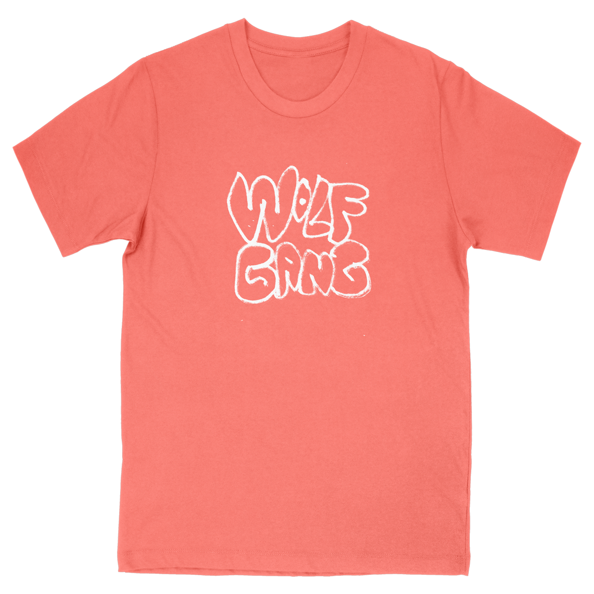 Wolf Gang T-shirt - Coral-Odd Future