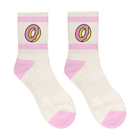 Donut O Socks - Cream/Pink-Odd Future