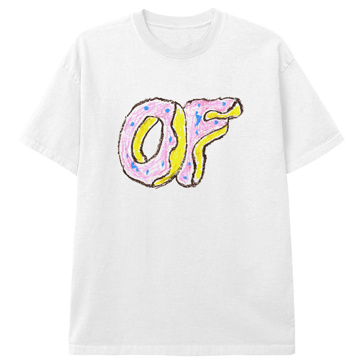 Coloring Book T-shirt - White-Odd Future