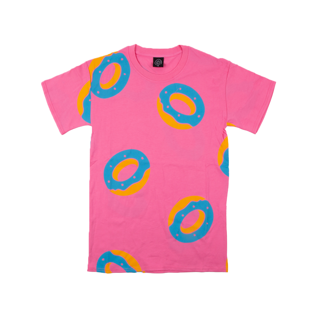 OF Donut Allover Print Tee Pink