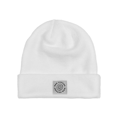 ODD FUTURE - DONUT PATCH WHITE CUFF BEANIE - Odd Future OFWGKTA