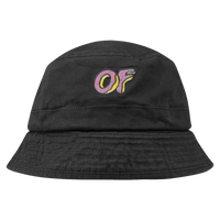 Logo Bucket Hat - Black-Odd Future