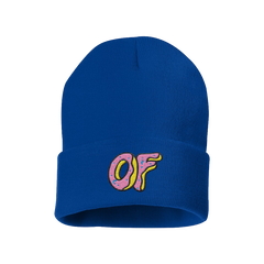ODF87995ClLogoFoldoverBeanieBl  display picture 1