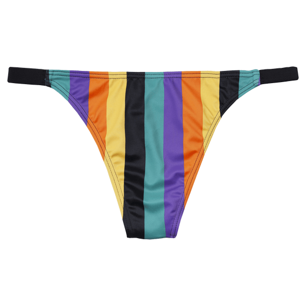 Striped Bikini Bottom - Black/ Multi - Odd Future OFWGKTA