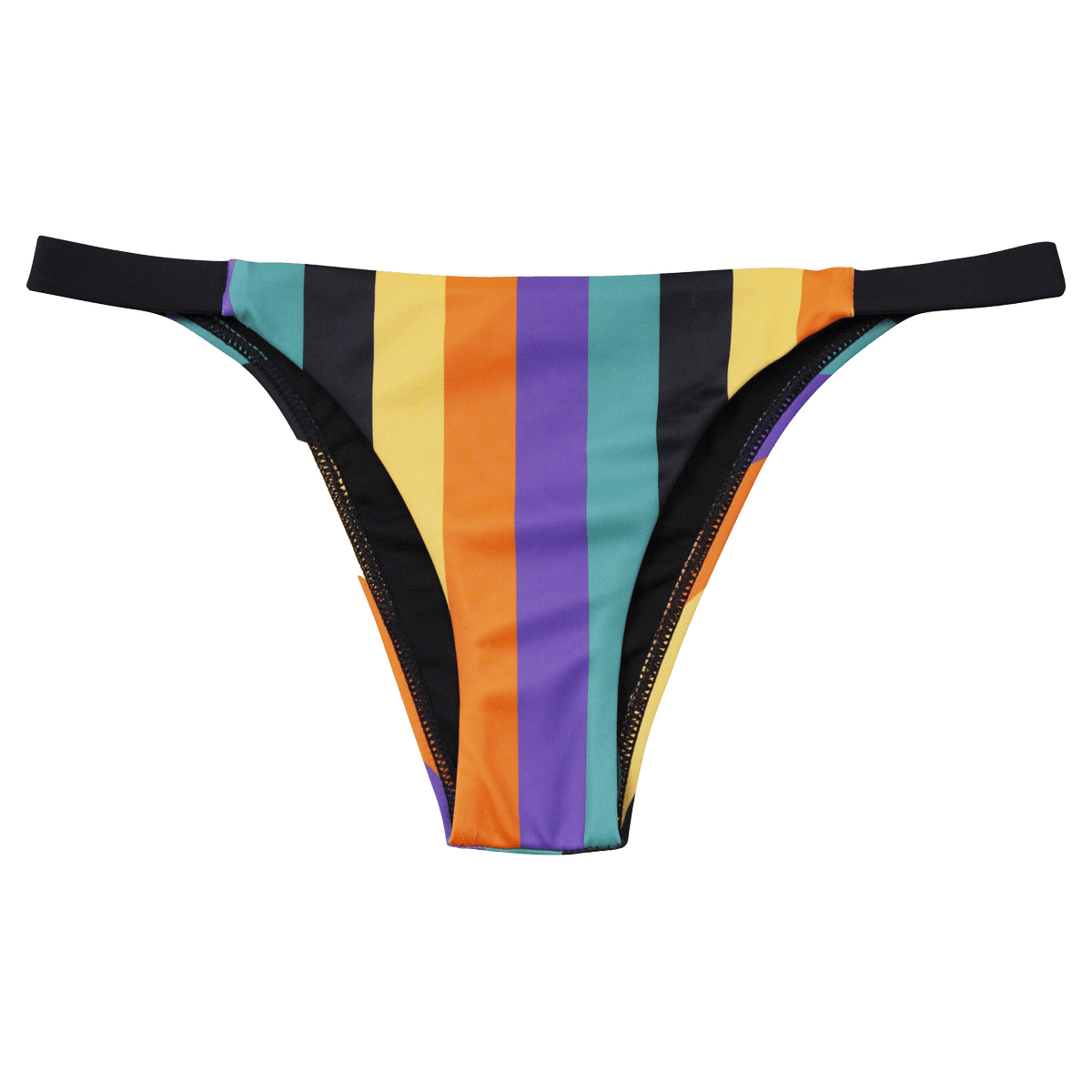 Striped Bikini Bottom - Black/ Multi - Odd Future OFWGKTA
