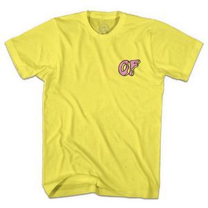 Classic Logo Tee - Yellow-Odd Future