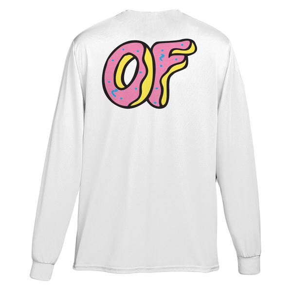 Odd Future Classic Logo Long Sleeve – White OFWGKTA Tee Odd Future Classic Logo Long Sleeve – White OFWGKTA Tee