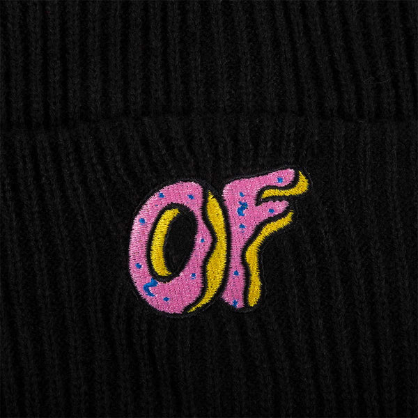 OF Black Cuff Beanie - Odd Future OFWGKTA