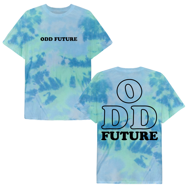 Odd future aqua tie dye hoodie sale