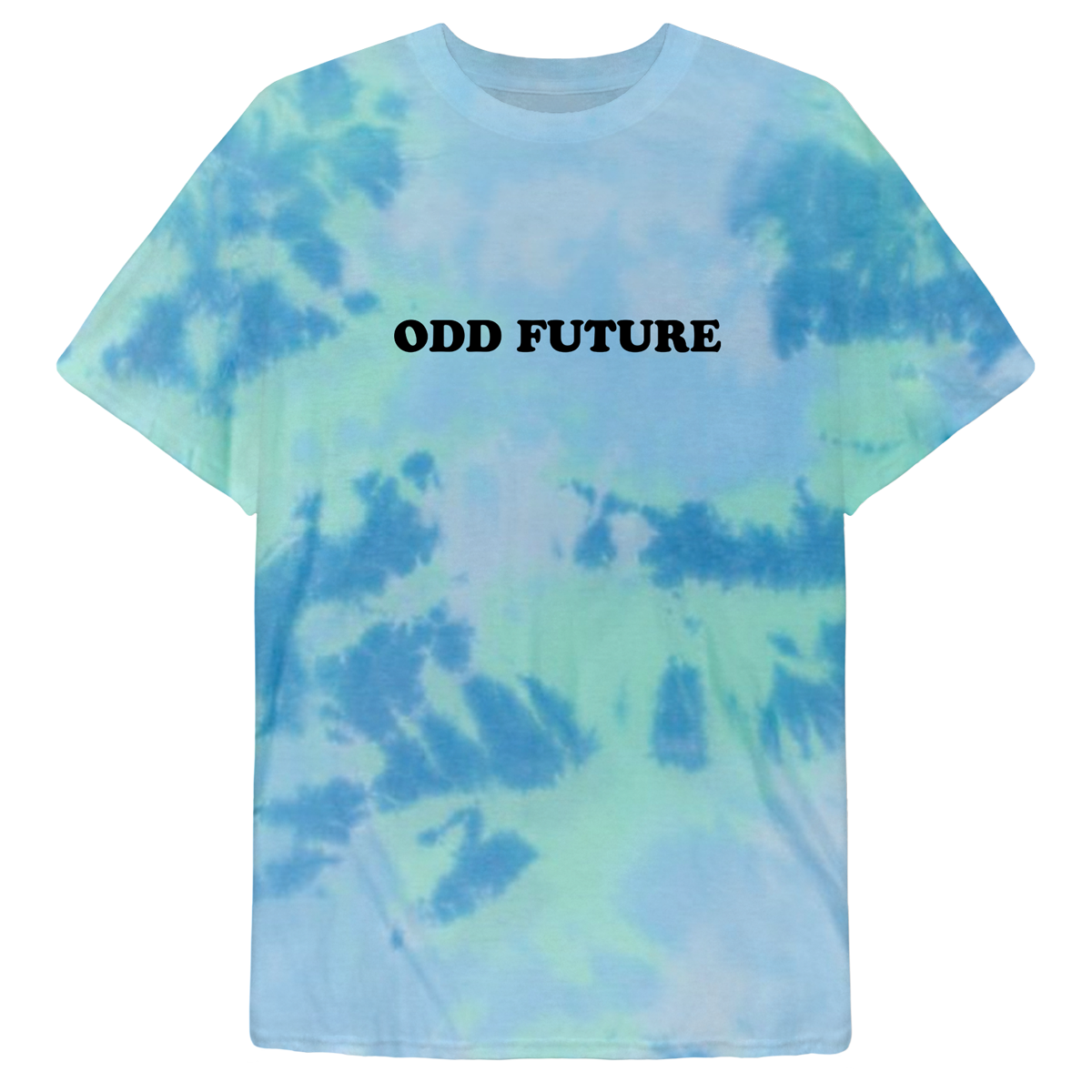 Odd Future Pyramid Scheme T-Shirt - Blue/Green Tie Dye