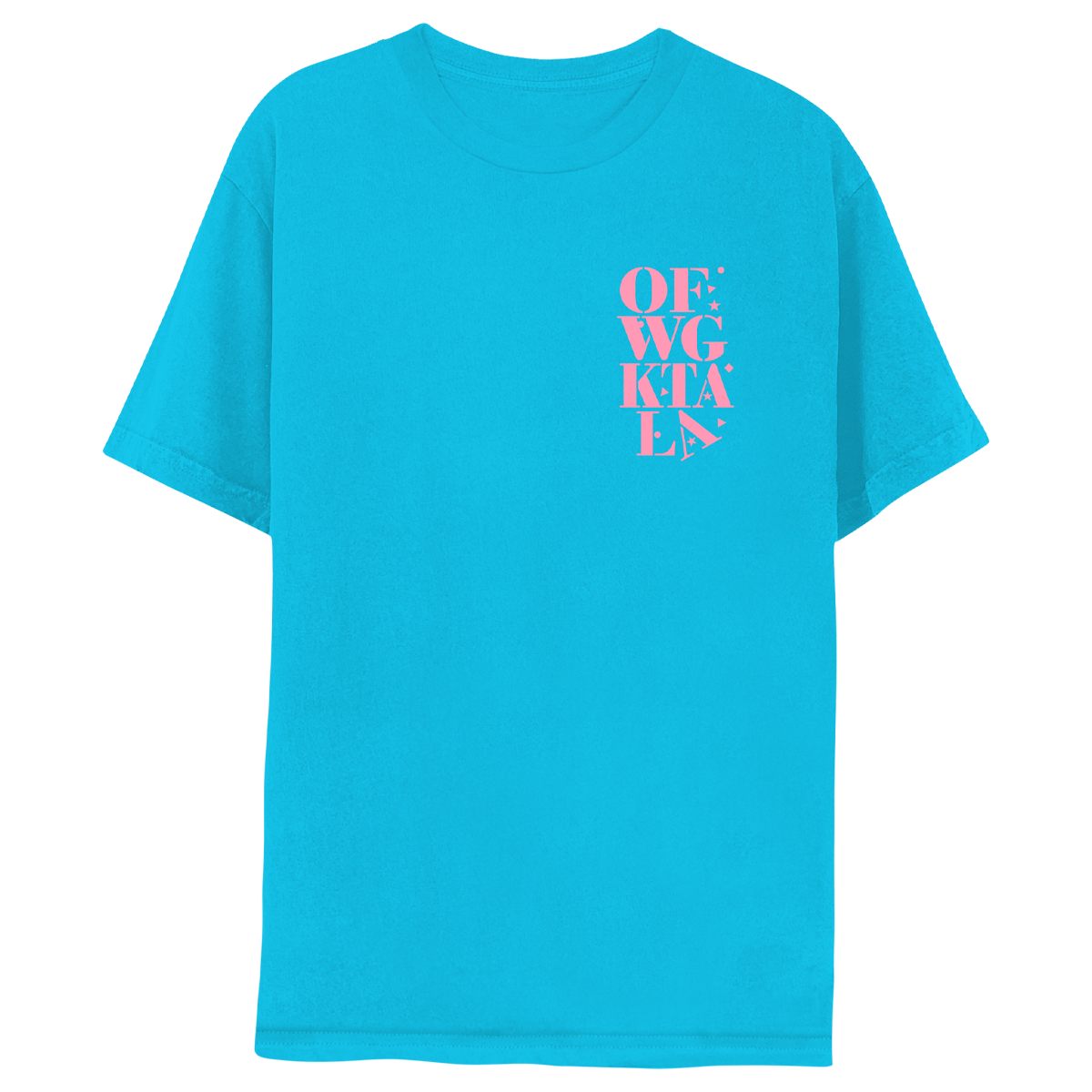 Stacked LA T-shirt - Turquoise-Odd Future
